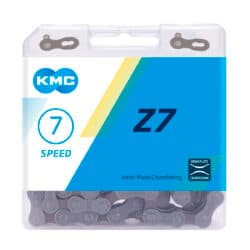 Цепь KMC Z7 Grey/Brown