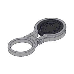 Крепление для велокомпьютера Garmin Mount MTB Black