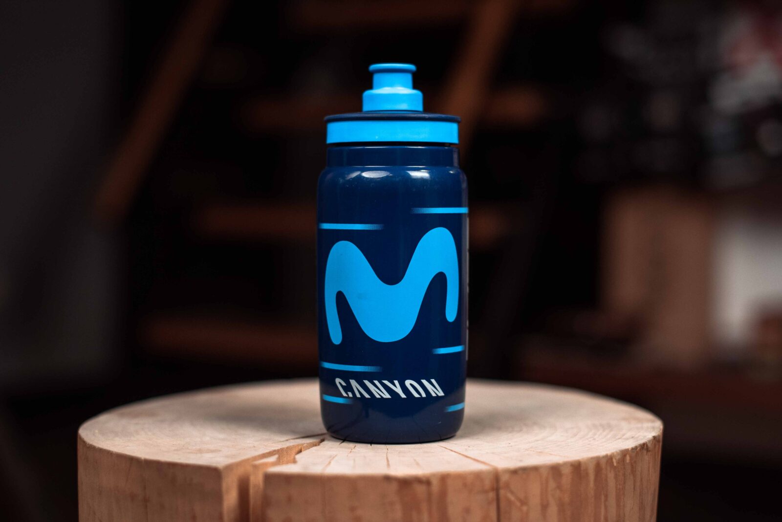 Фляга Elite Fly Team Movistar Dark Blue