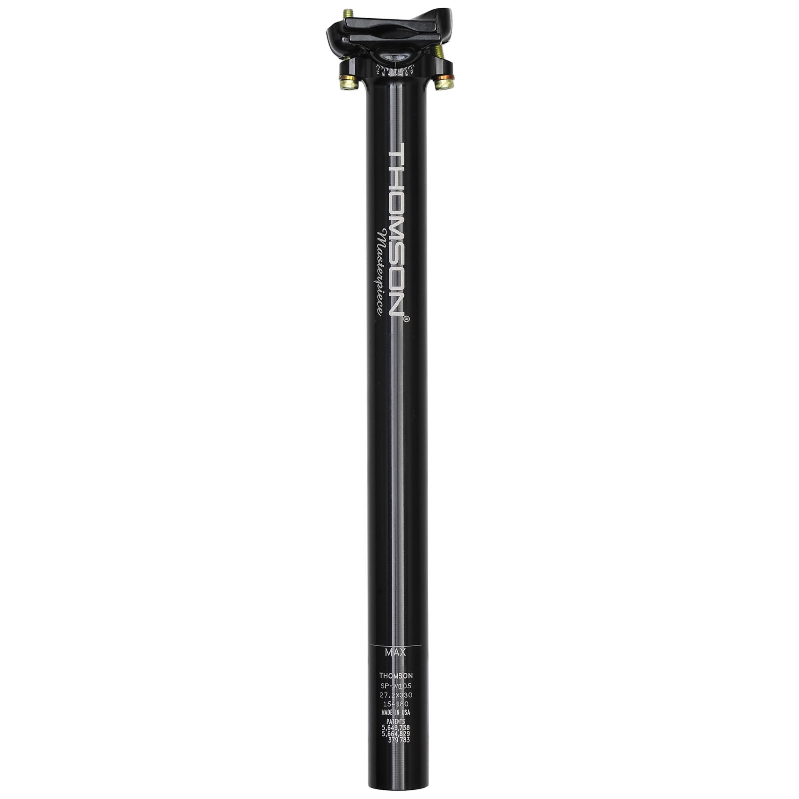 Штырь подседельный Thomson Masterpiece Black