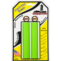 Грипсы ESI Racer's Edge Green