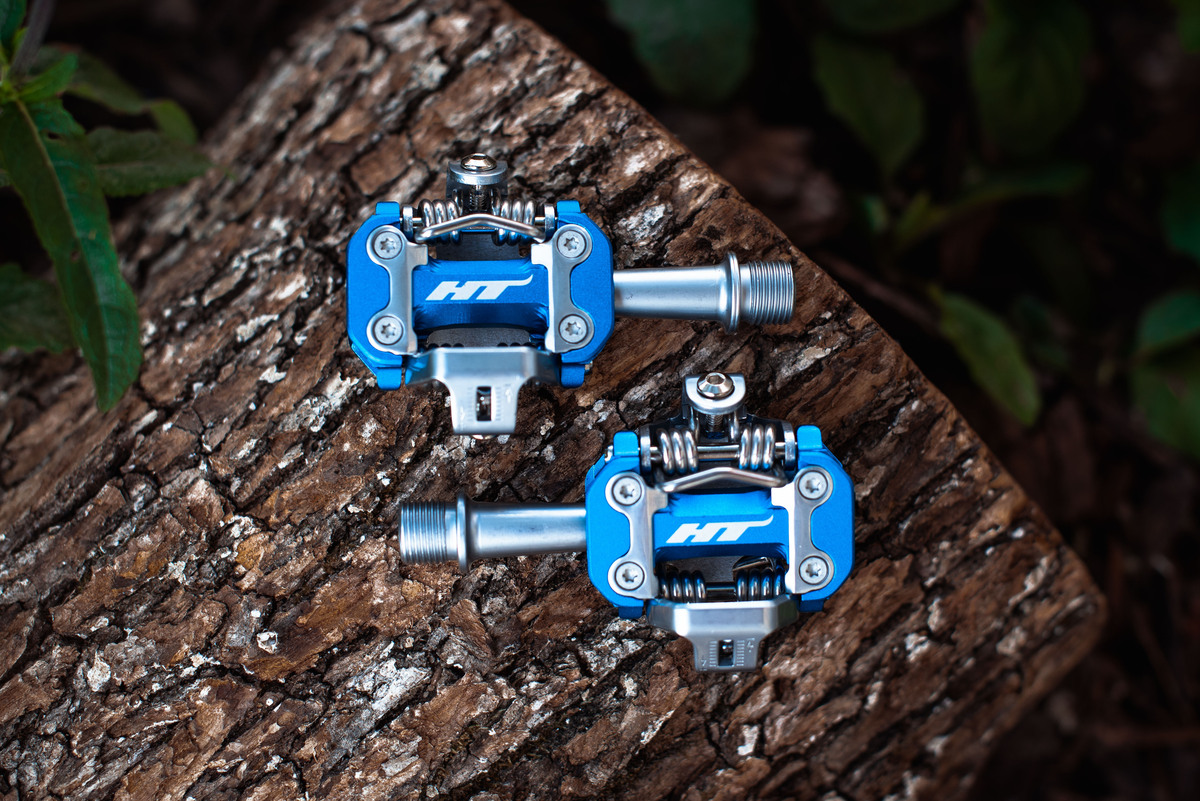 Контактные педали HT M2 Marine Blue