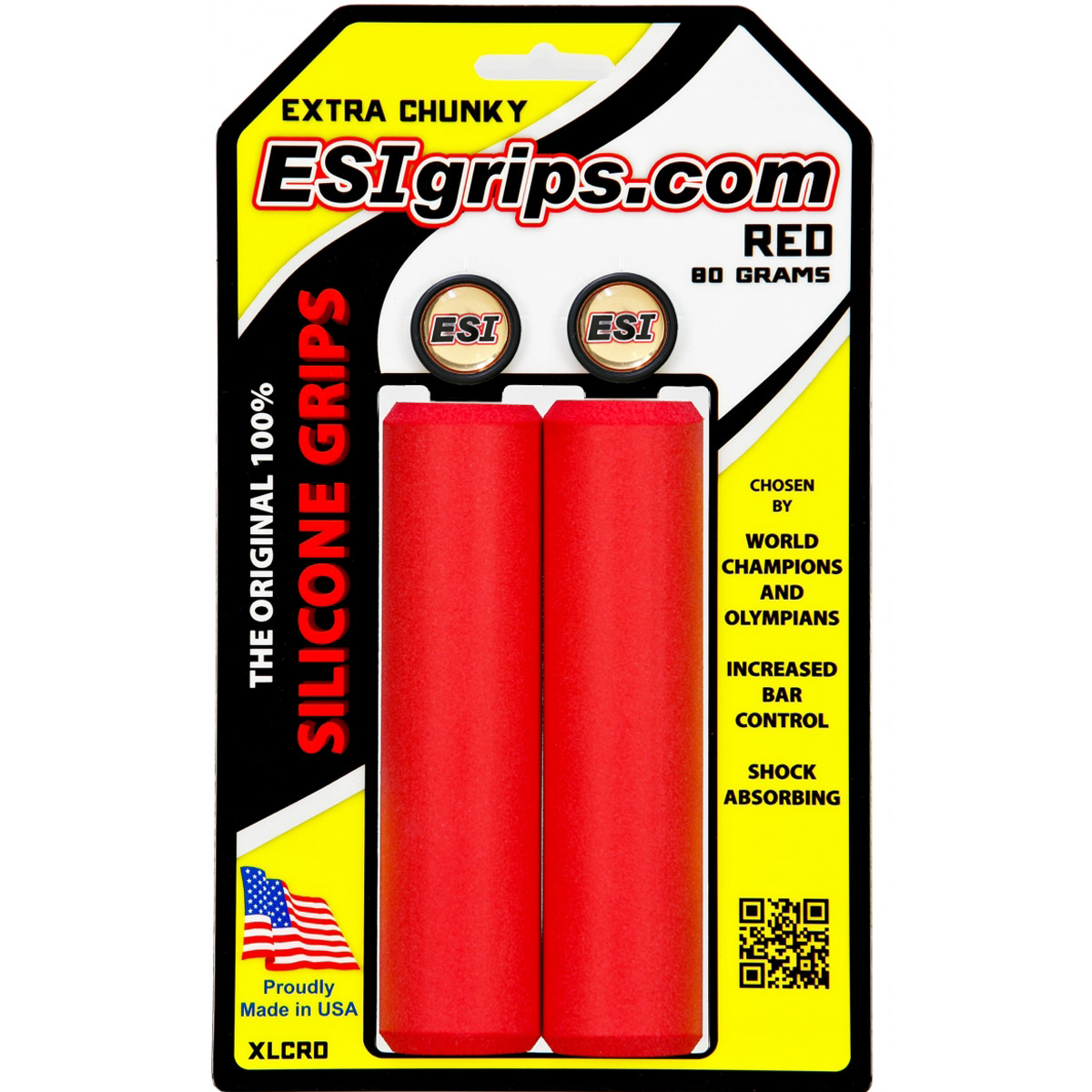 Грипсы ESI Extra Chunky Red