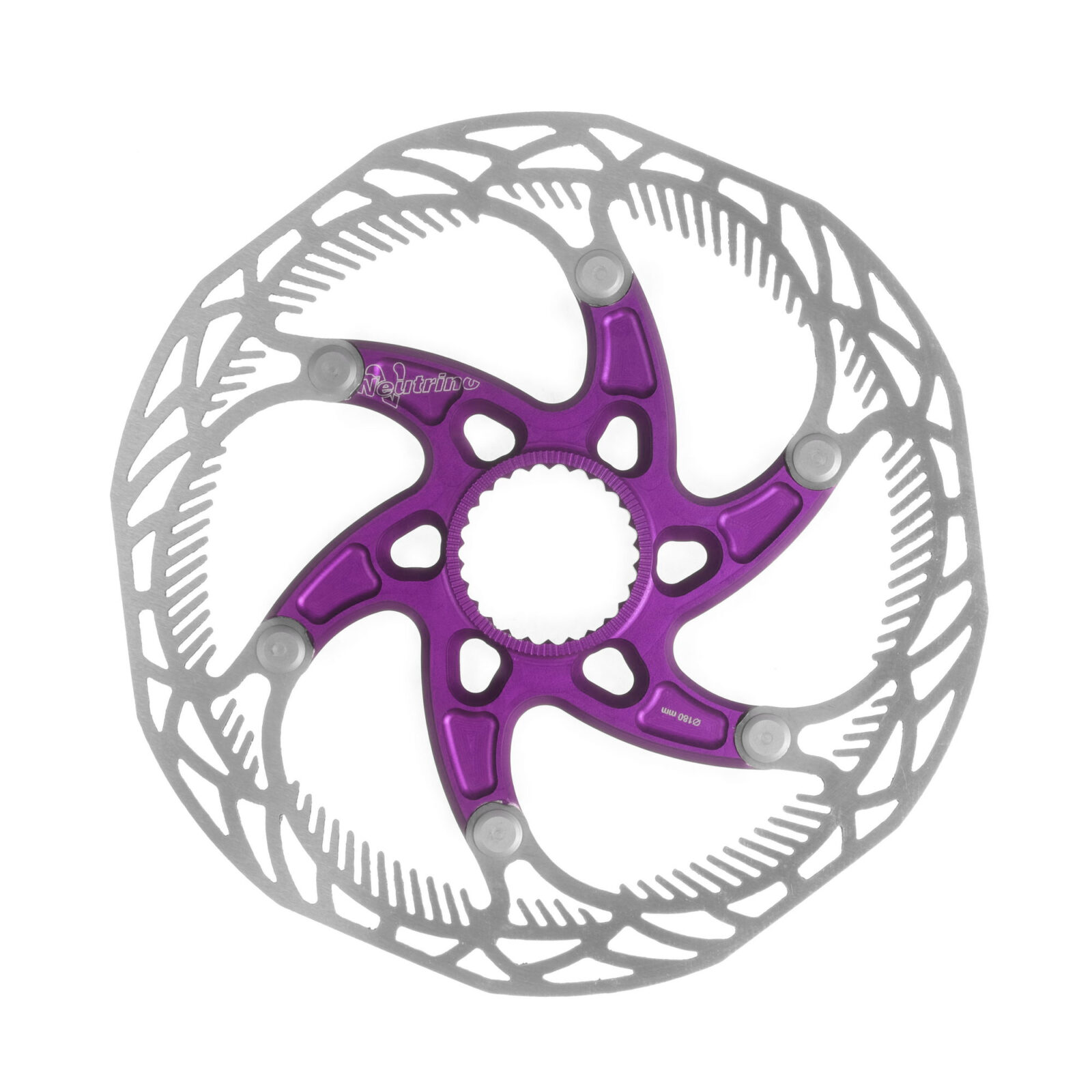Ротор Neutrino на пауке Centerlock Violet