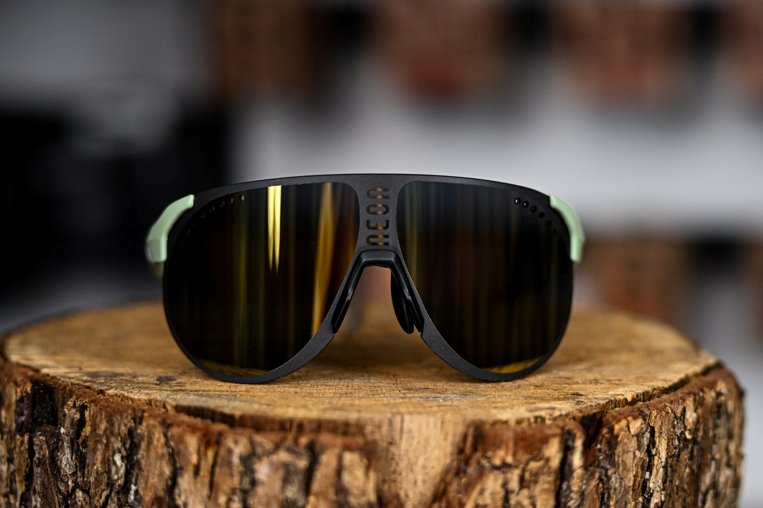 Очки Neon Titan Salvia Black/Mirror Bronze