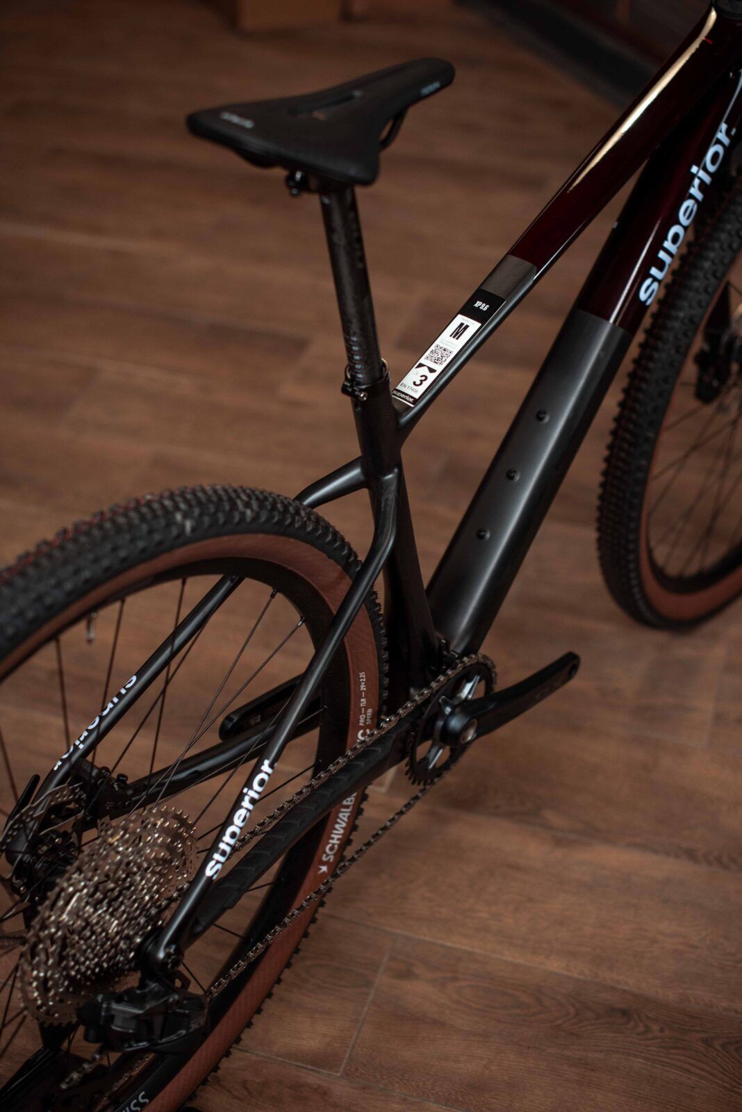 Велосипед Superior XP 9.6 Matte Carbon/Red Carbon