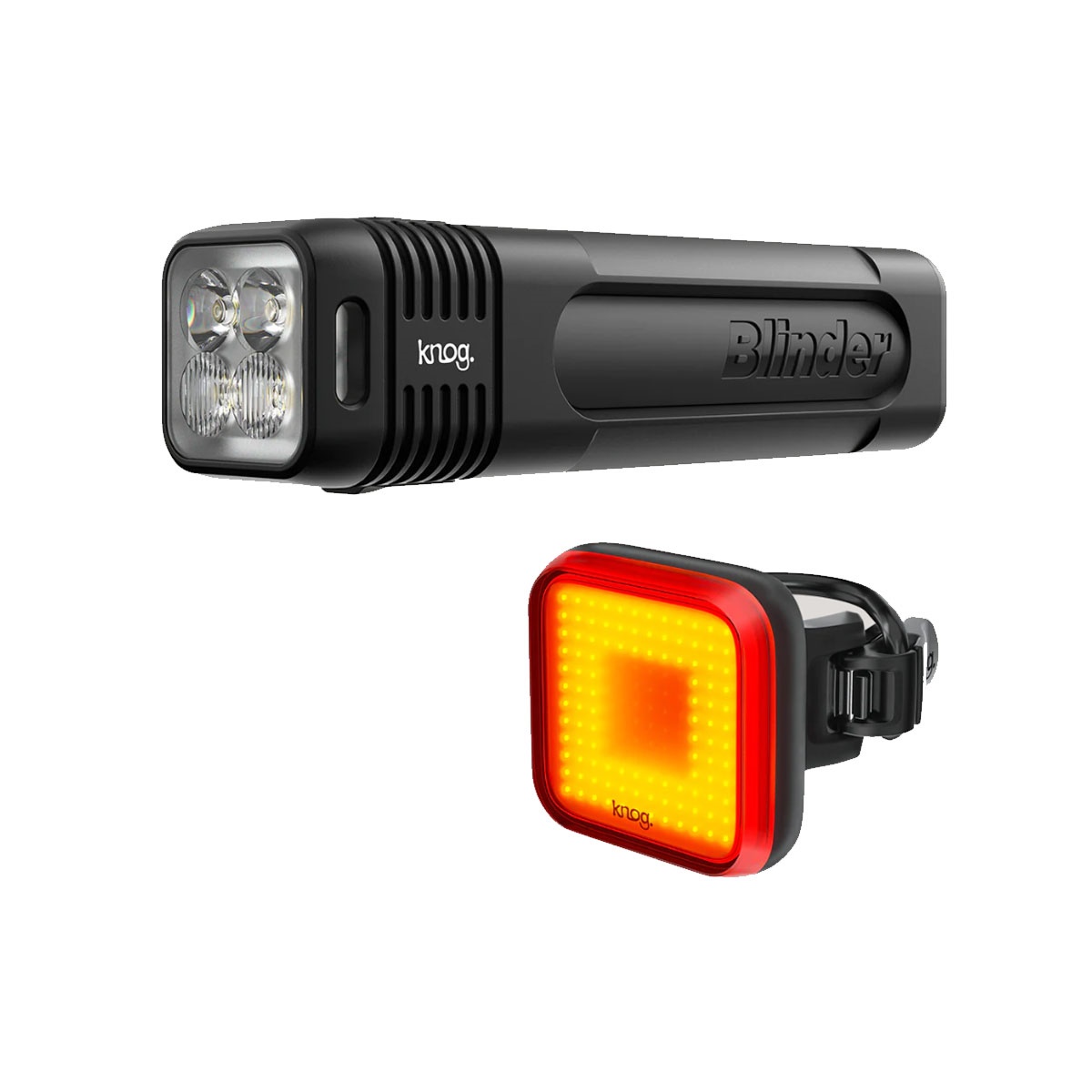 Комплект фонарей Knog Blinder 600 & Blinder Square