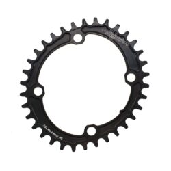Звезда передняя Neutrino BCD104 SPD10/11/12 Oval Black