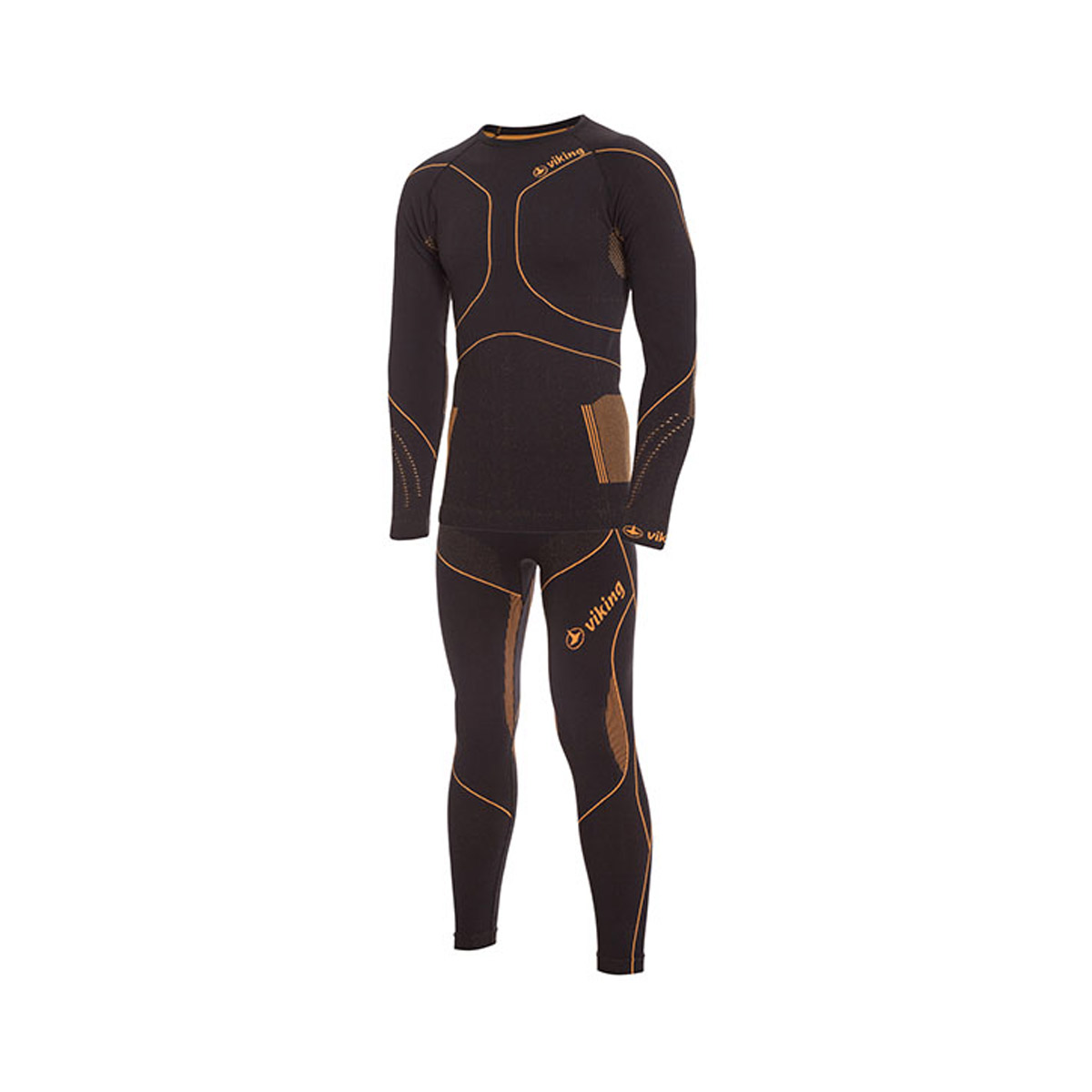 Термобелье Viking Bruno Set Black/Orange