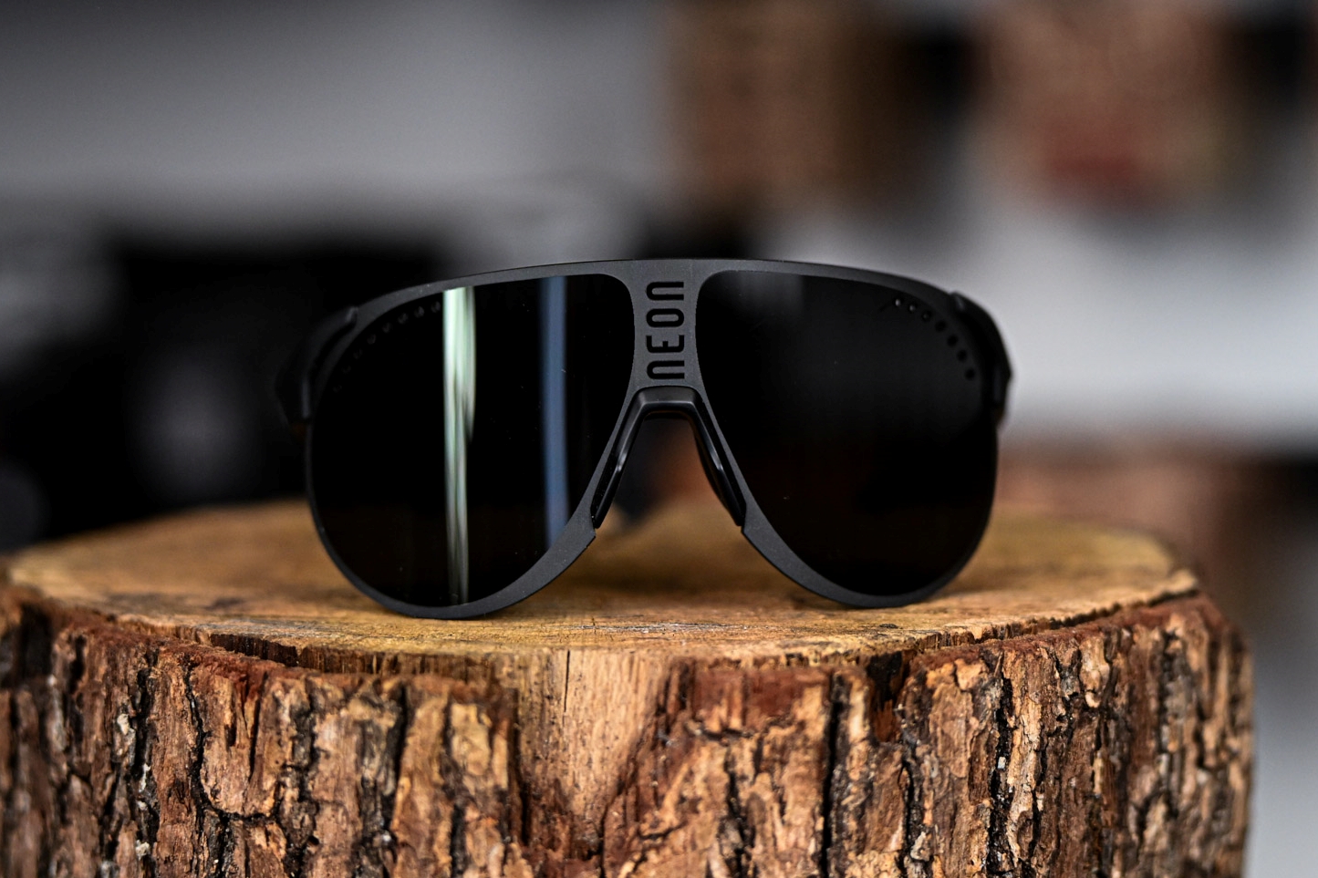 Очки Neon Titan Black Matt/Mirror Dark Black