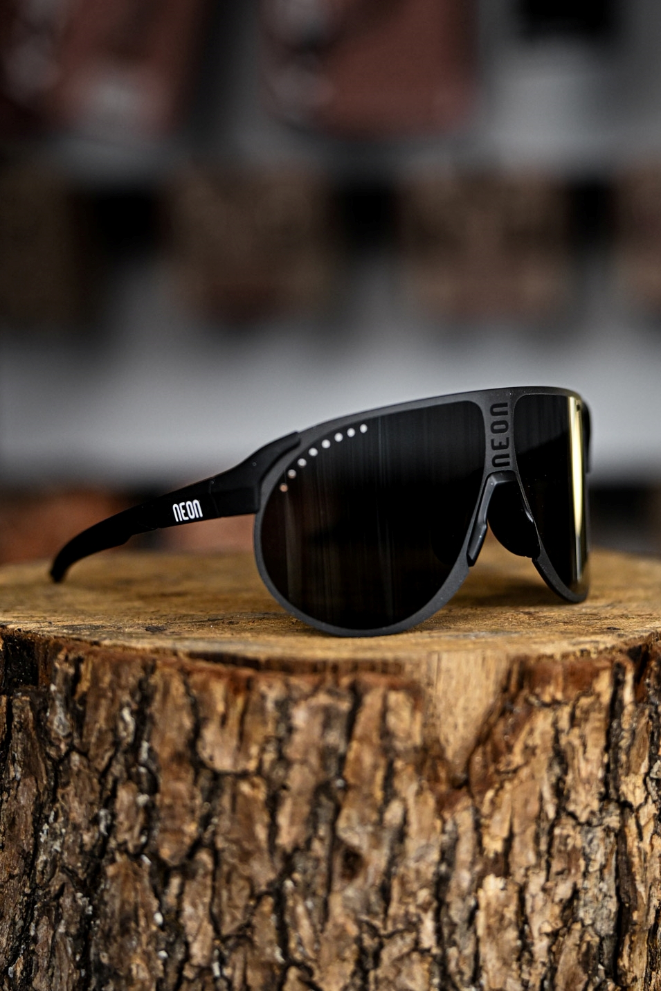 Очки Neon Titan Black Matt/Mirror Dark Black