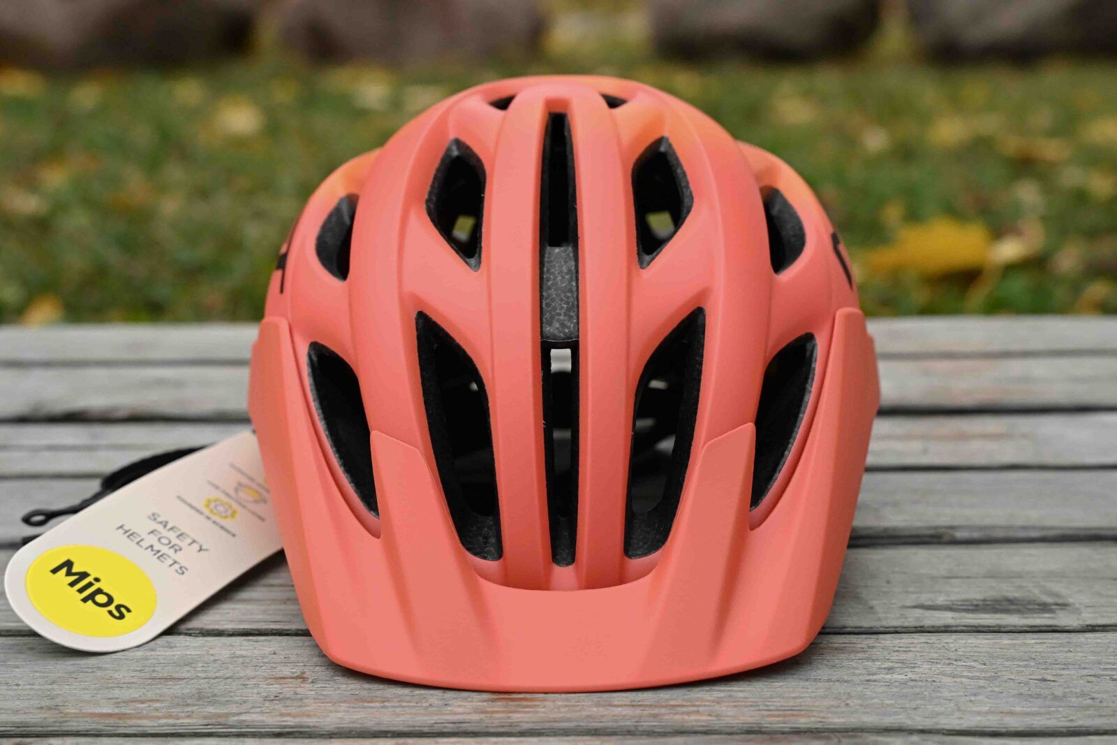 Велошлем Met Veleno Orange Rust