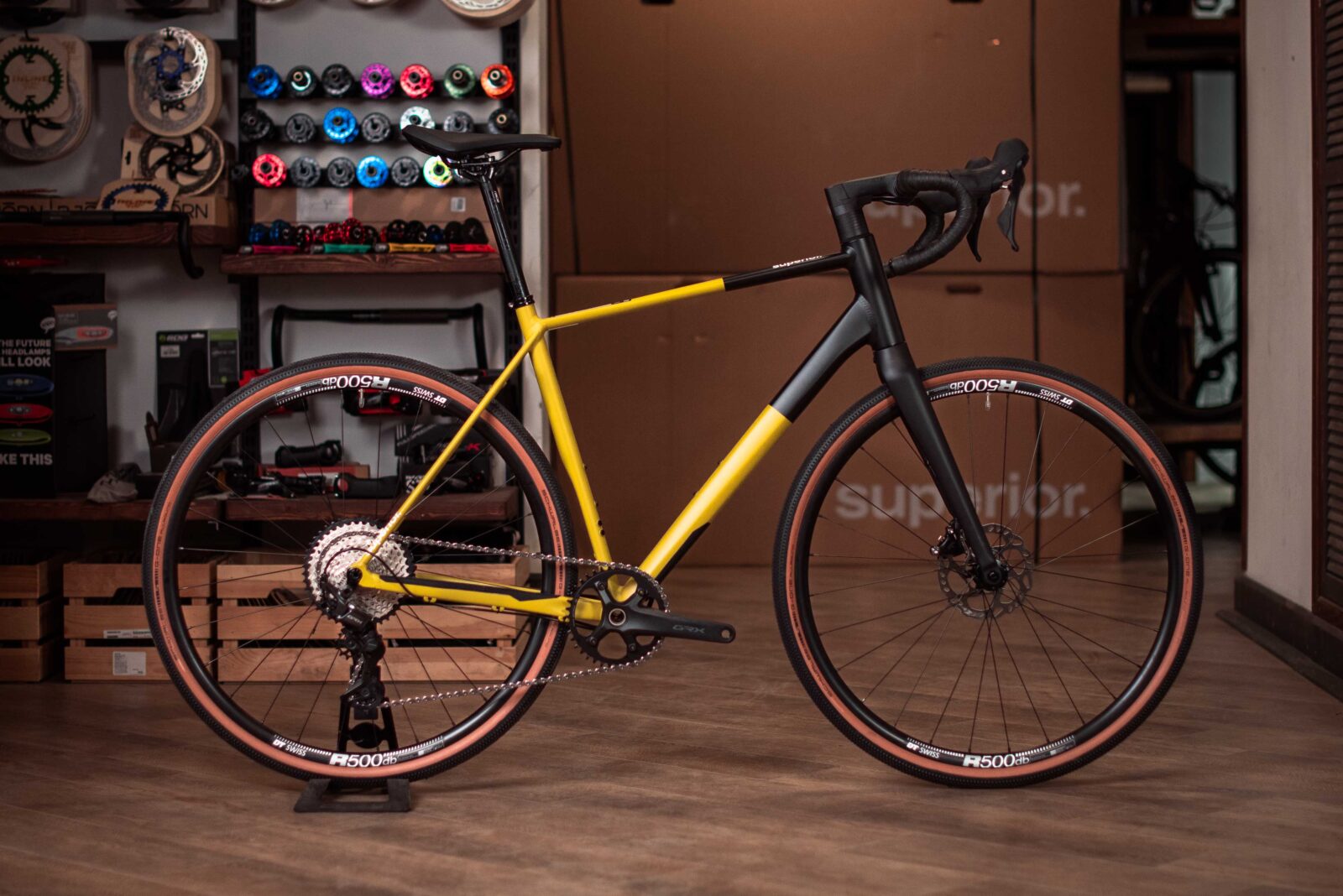 Велосипед Superior XR 6.5 GR Matte Mustard/Black