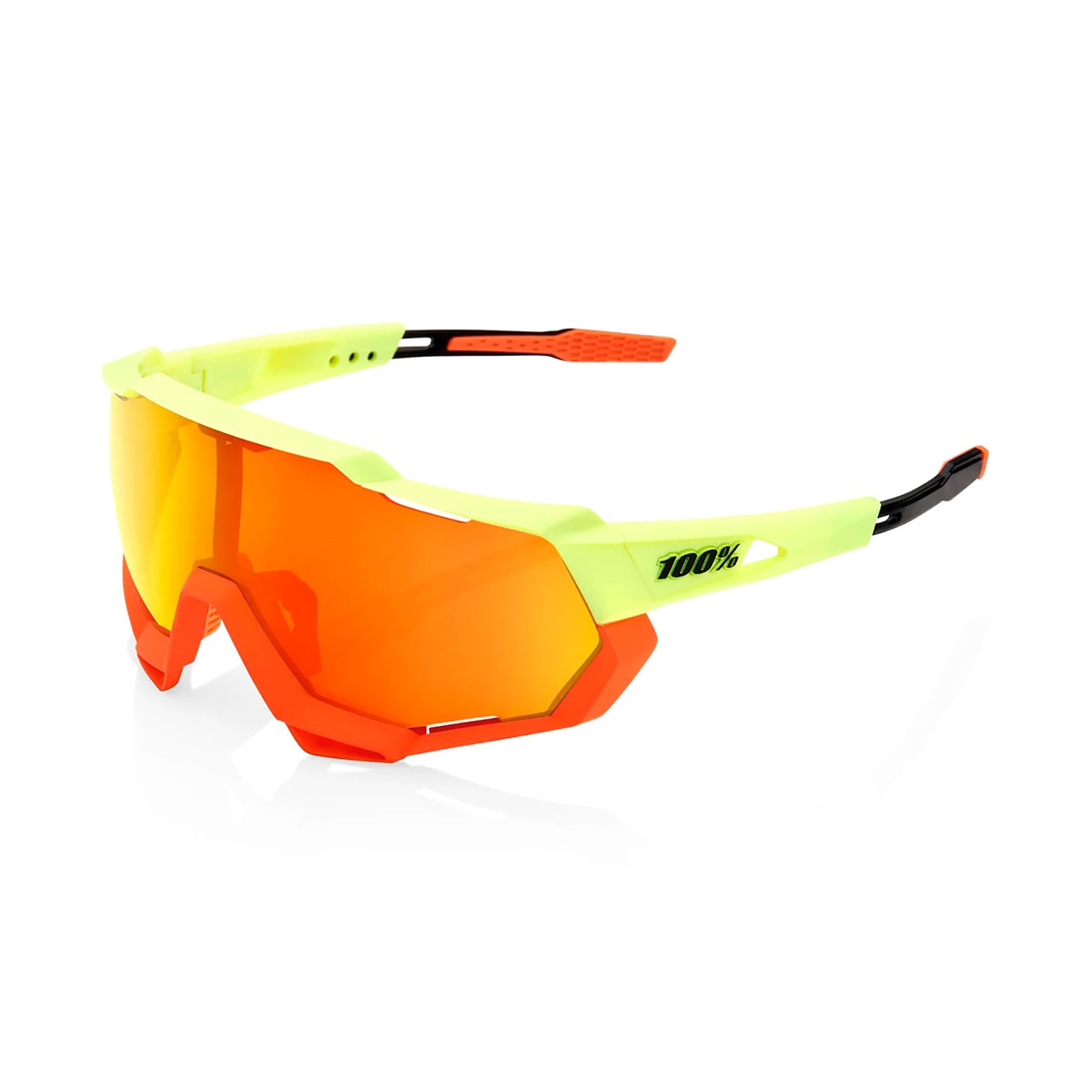 Очки 100% Speedtrap Soft Tact Oxyfire/HiperRed Multilayer Mirror Lens