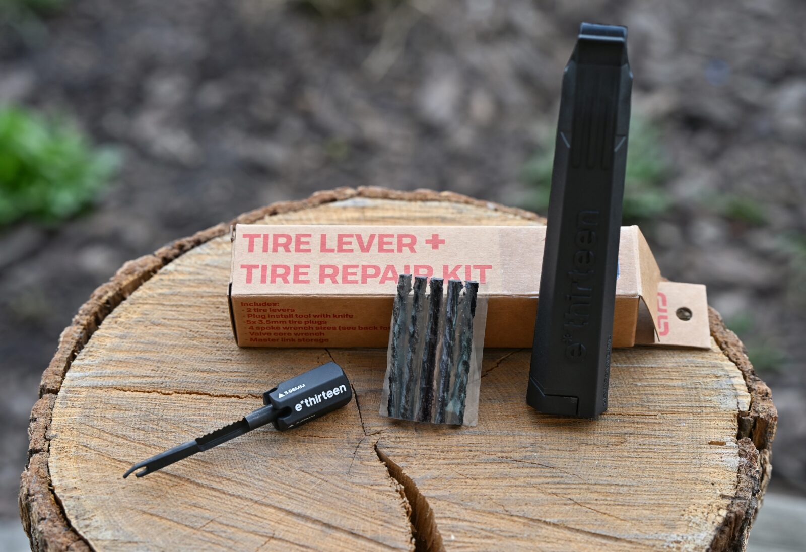 Монтажки e*thirteen Tire Lever Plug Kit Black
