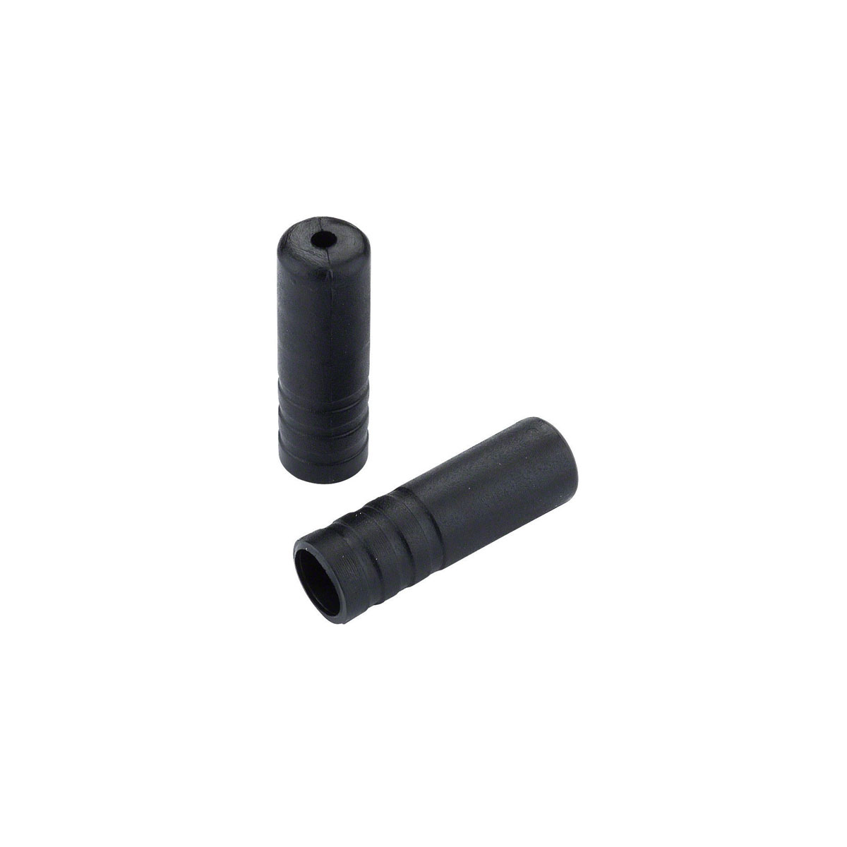 Наконечник тормозной рубашки Jagwire End Cap Open Matte Plastic Black