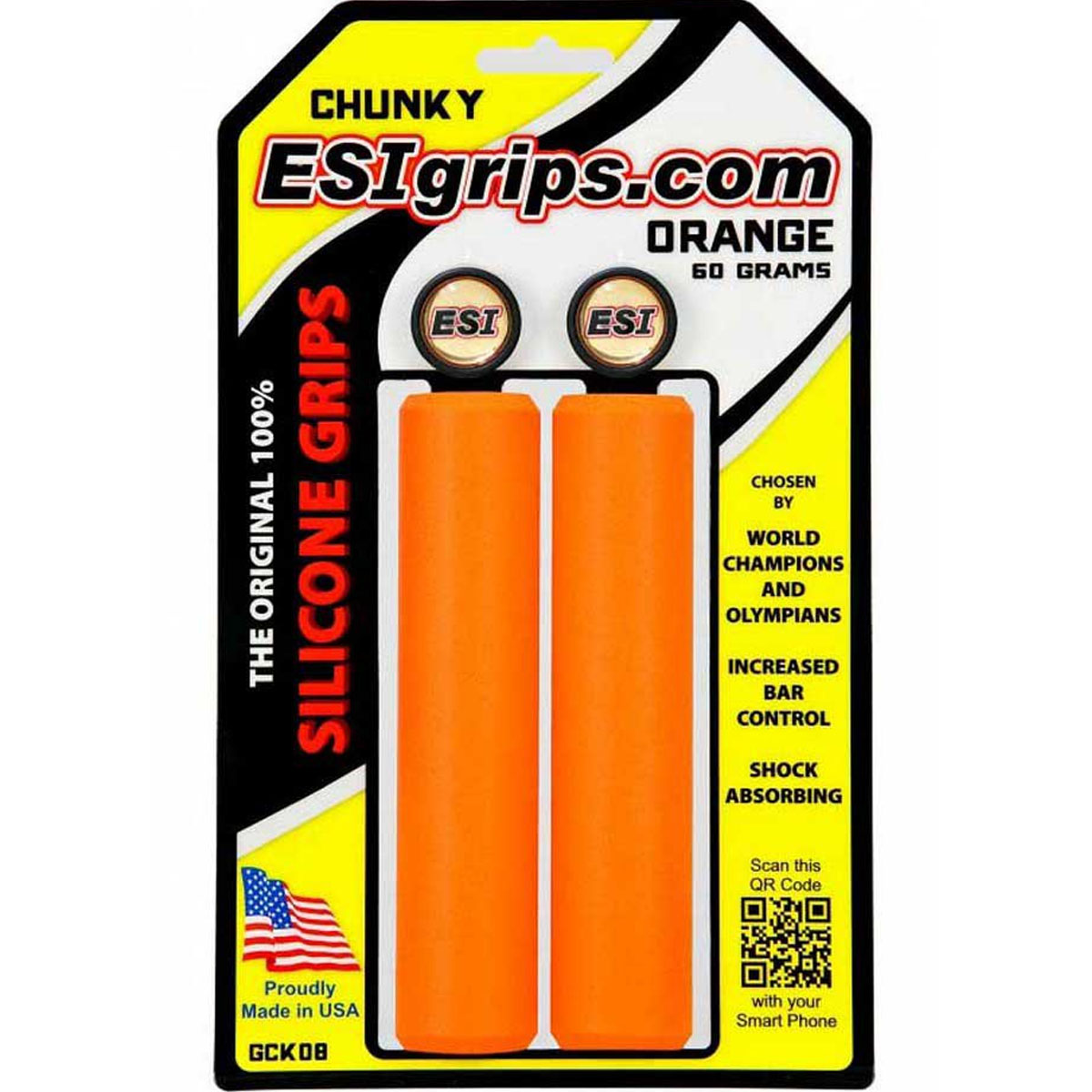 Грипсы ESI Extra Chunky Orange