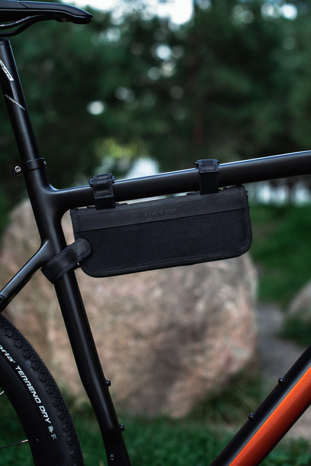 Сумка на раму Topeak Gravel Gear W/Repair KIT Black