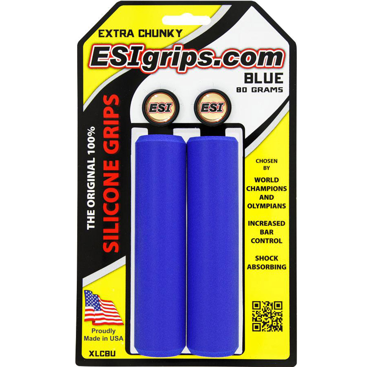 Грипсы ESI Extra Chunky Blue