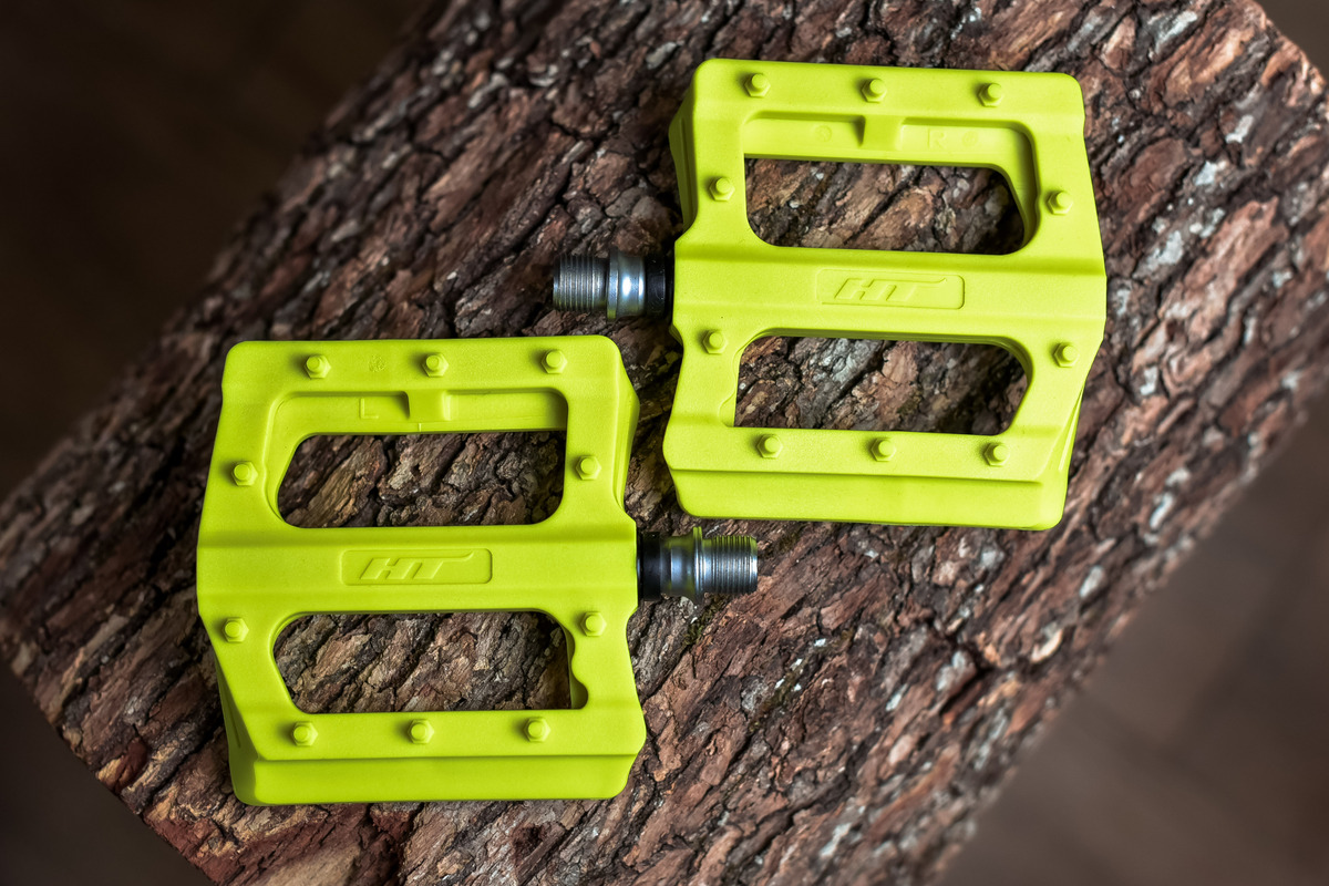 Педали HT PA12 Neon Yellow