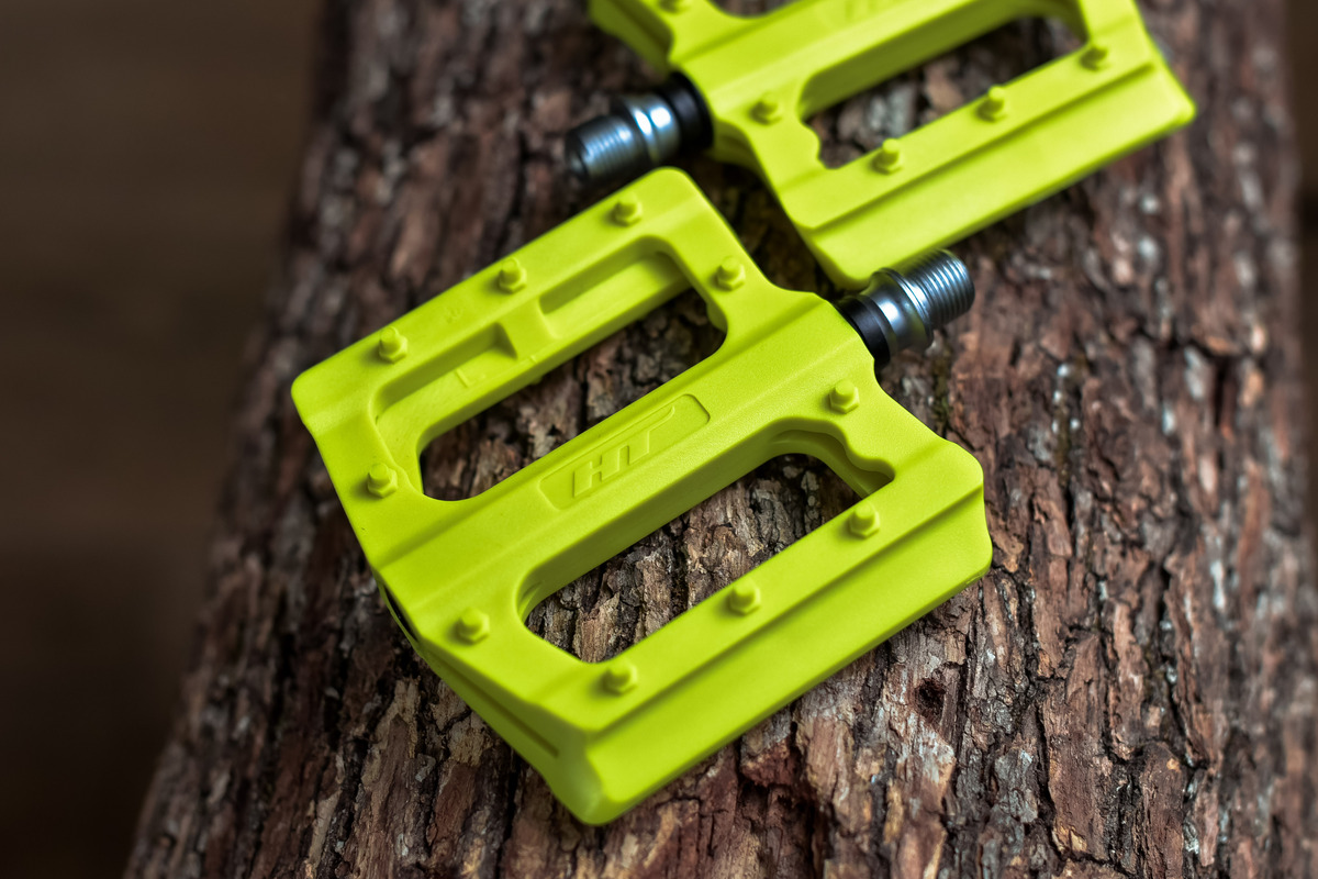 Педали HT PA12 Neon Yellow