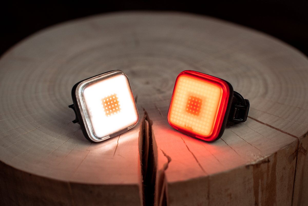 Комплект фонарей Knog Blinder Square Twinpack