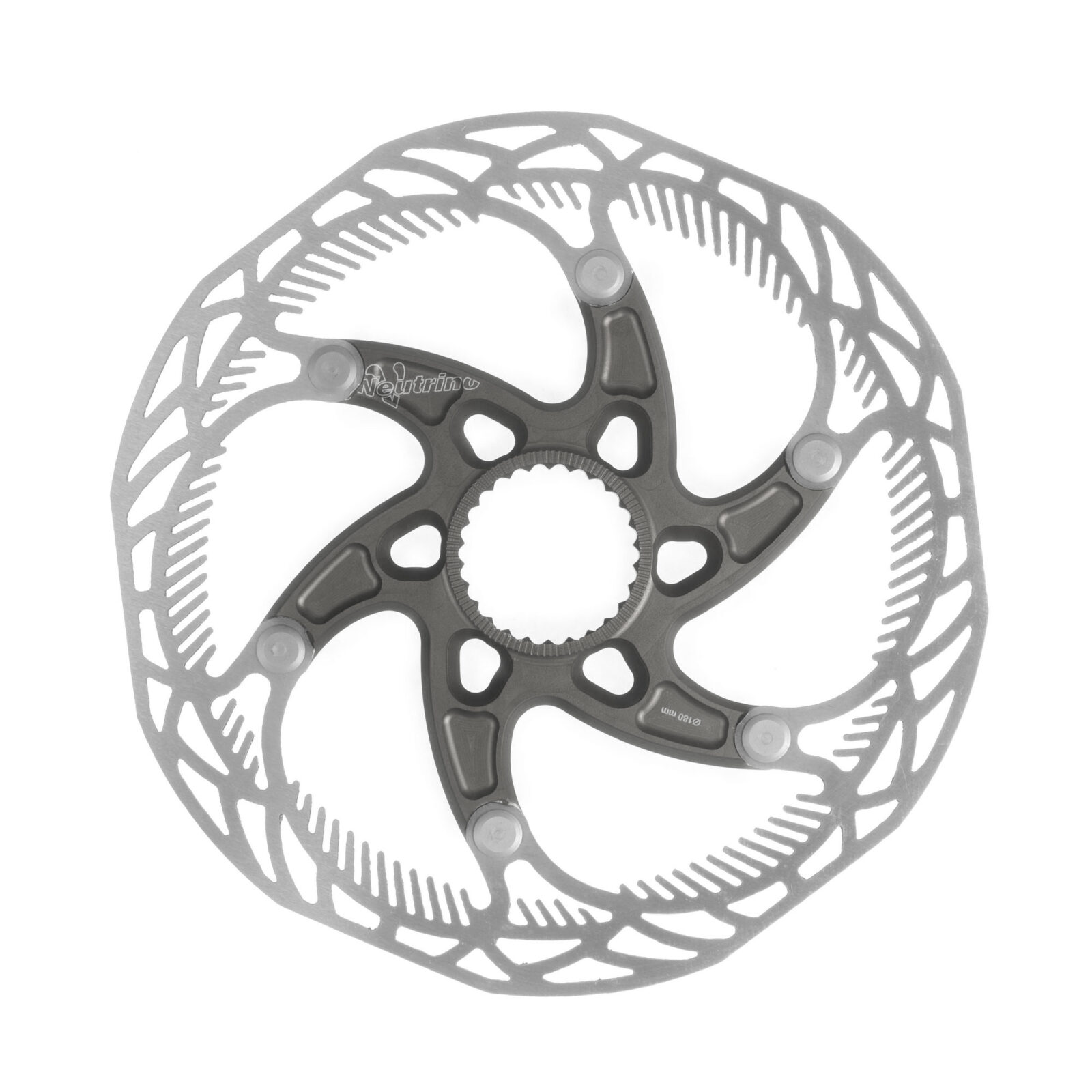 Ротор Neutrino на пауке Centerlock Silver