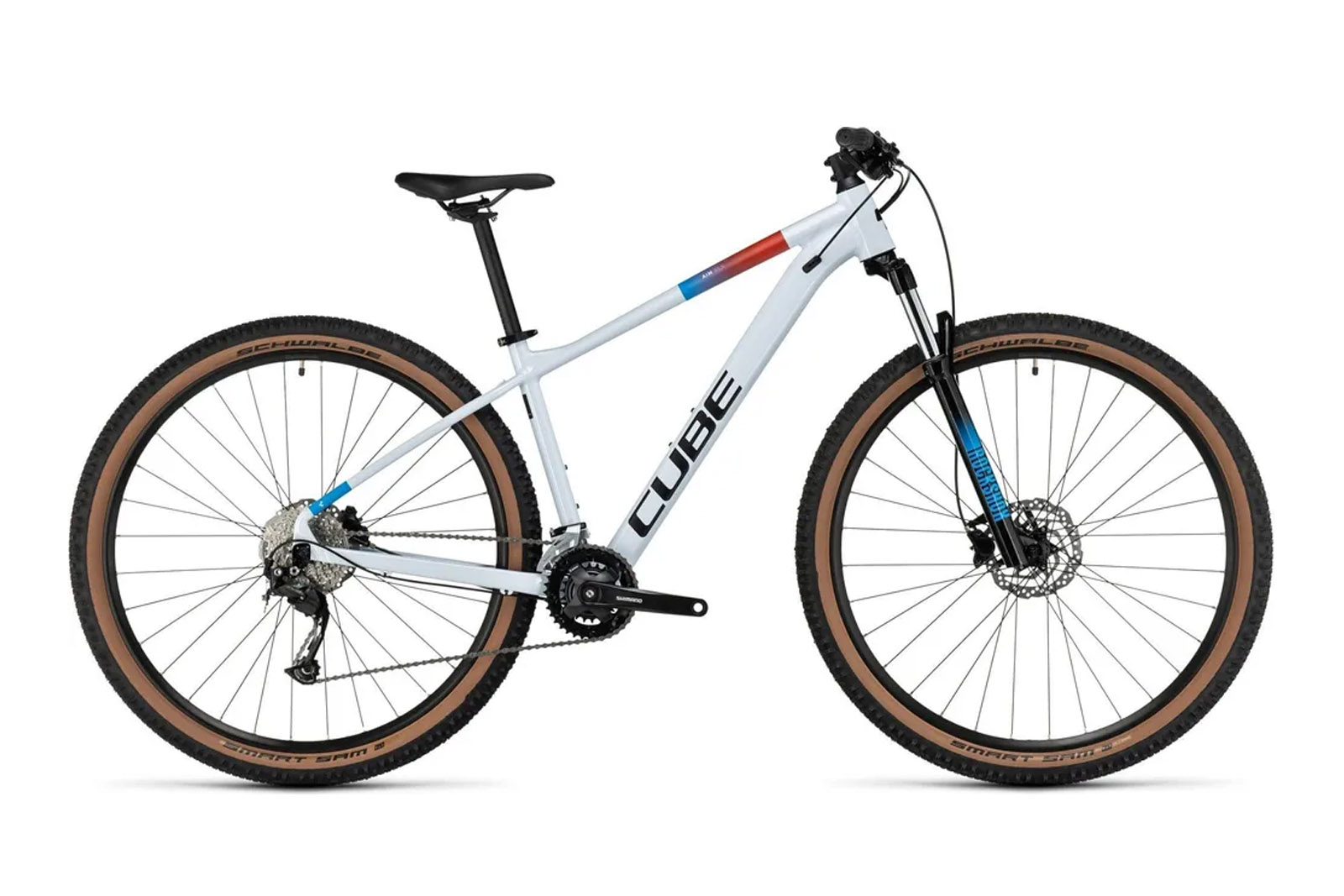 Велосипед Cube Aim SLX White´n/Blue´n/Red