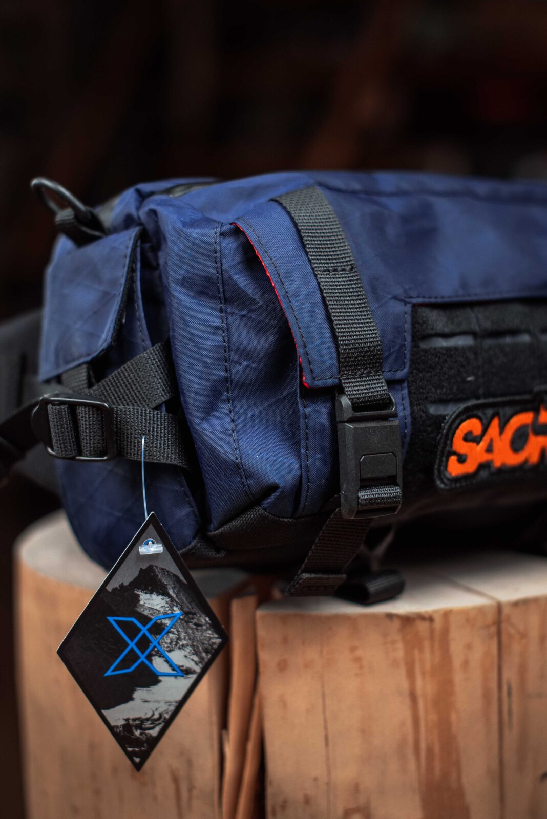 Сумка на руль Sacra Vector Mini 3.0 EcoPac Fidlock Blue