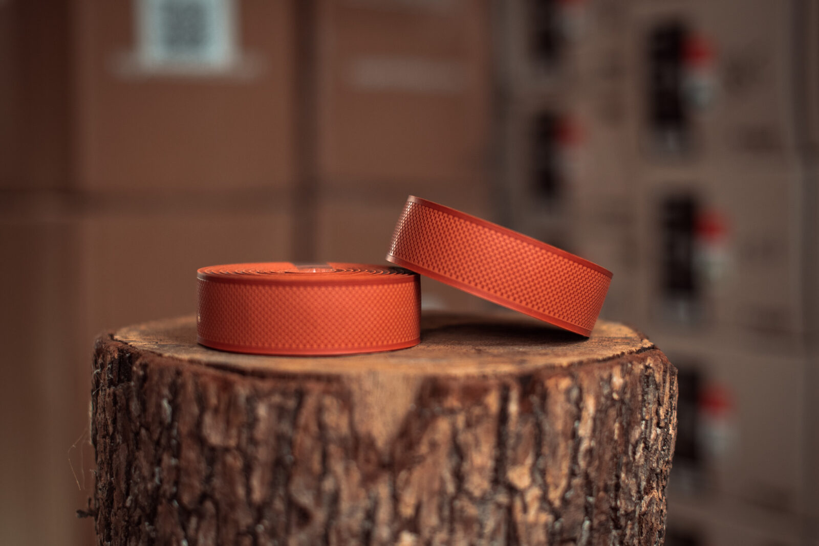 Обмотка для руля Brooks Cambium Rubber Orange