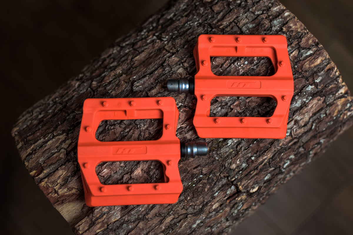 Педали HT PA12 Orange