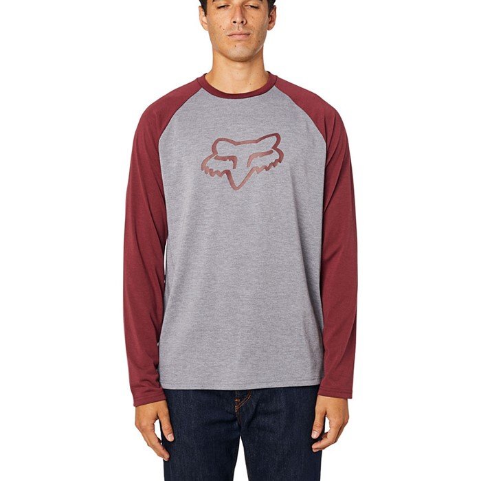 Футболка Fox Tournament LS Tech Tee Grey