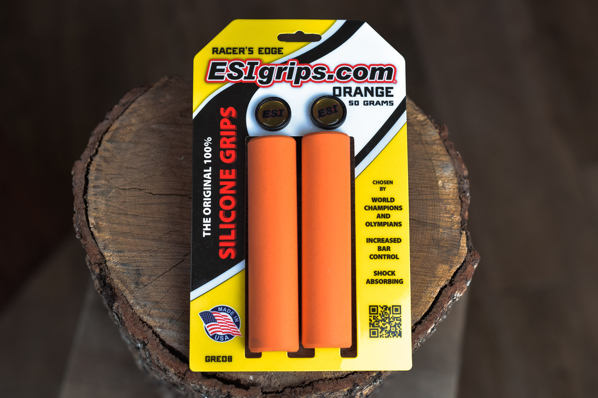 Грипсы ESI Racer's Edge Orange