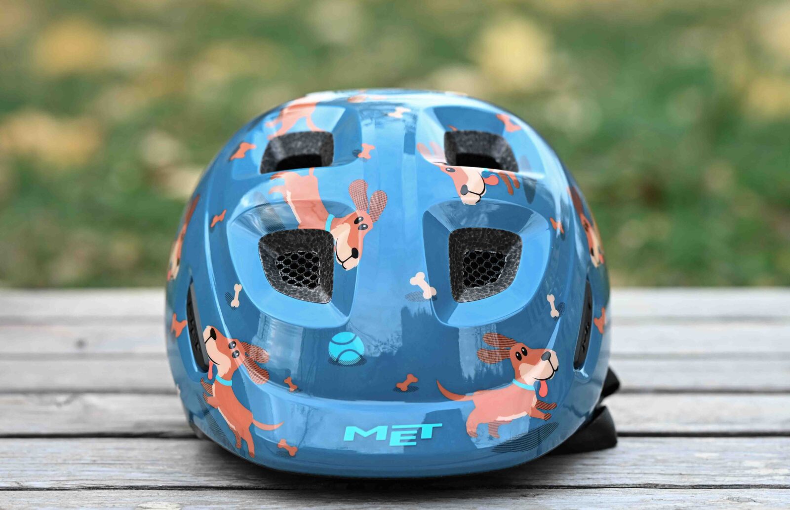 Шлем детский Met Hooray Blue Teckel