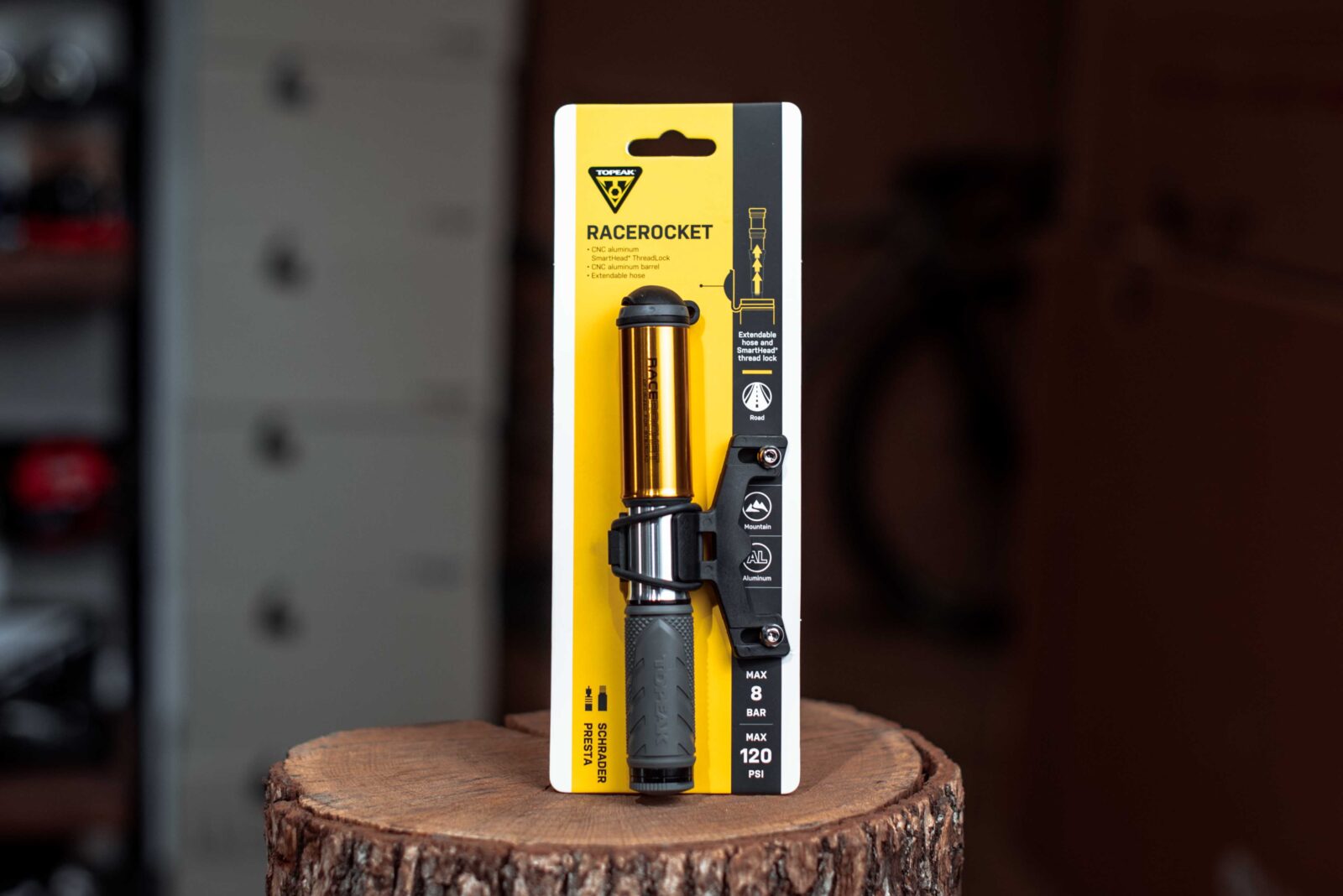 Насос ручной Topeak Racerocket Gold