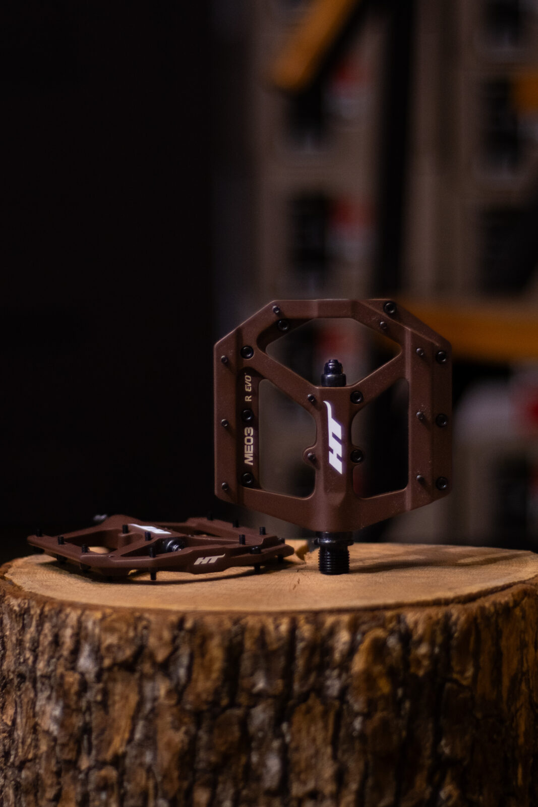 Педали HT ME03 Brown