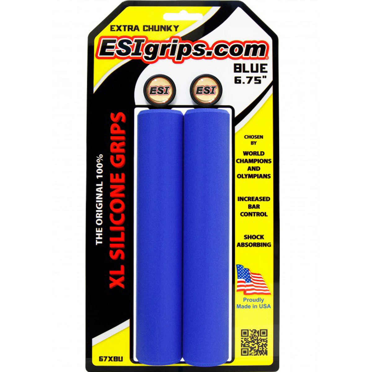 Грипсы ESI Extra Chunky XL Blue