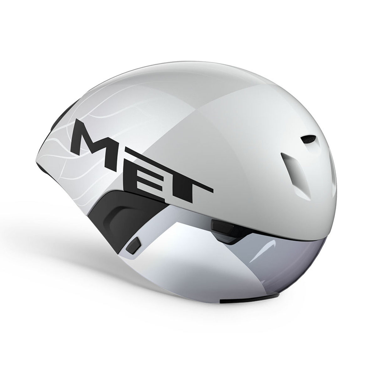 Велошлем Met Codatronca White/Silver