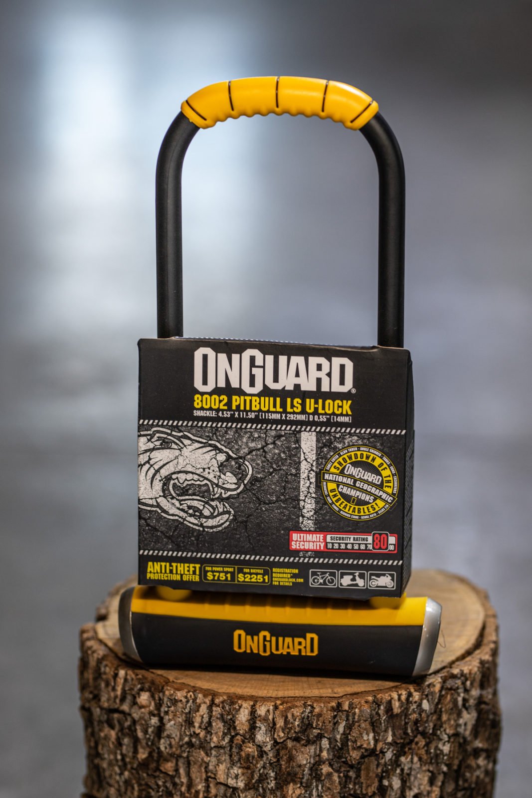 Велозамок U-Lock OnGuard Pitbull