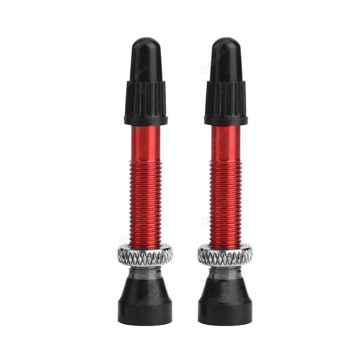 Ниппель Joe's Presta Set (2шт.) Anodize Red