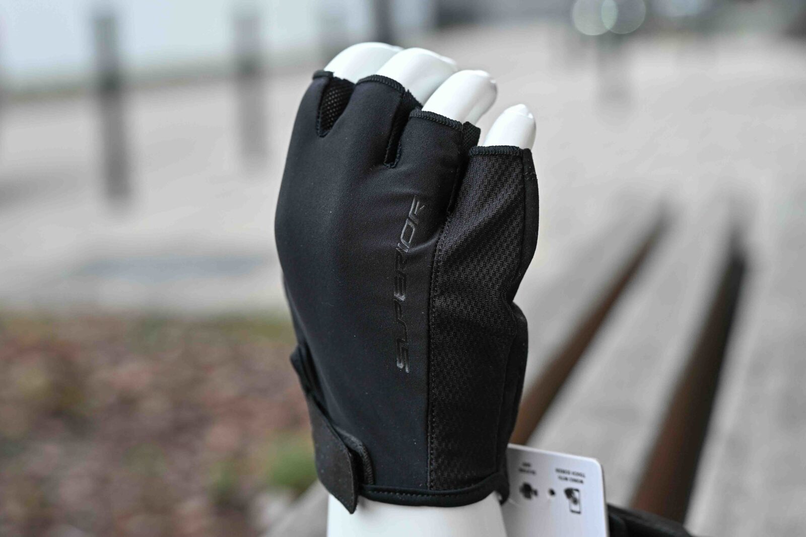 Велоперчатки Superior Race SF Black