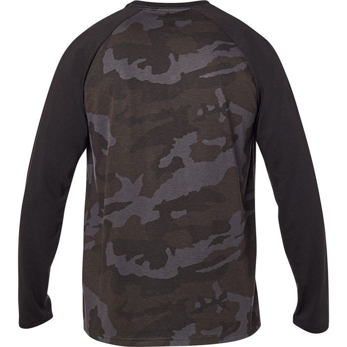 Футболка Fox Tournament LS Tech Tee Black/Green