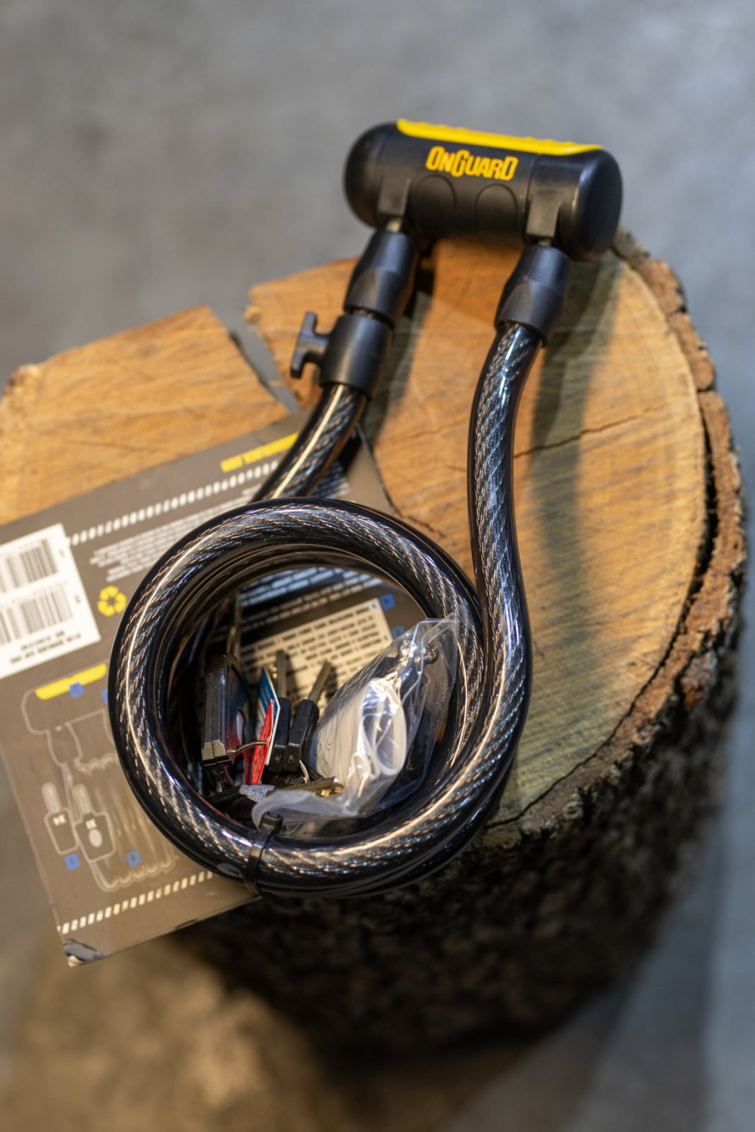 Велозамок тросовый OnGuard Revolver Coil