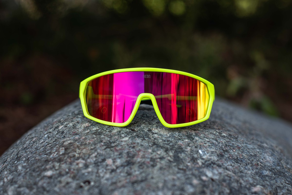 Очки Neon Raptor cat.3 Yellow/Red