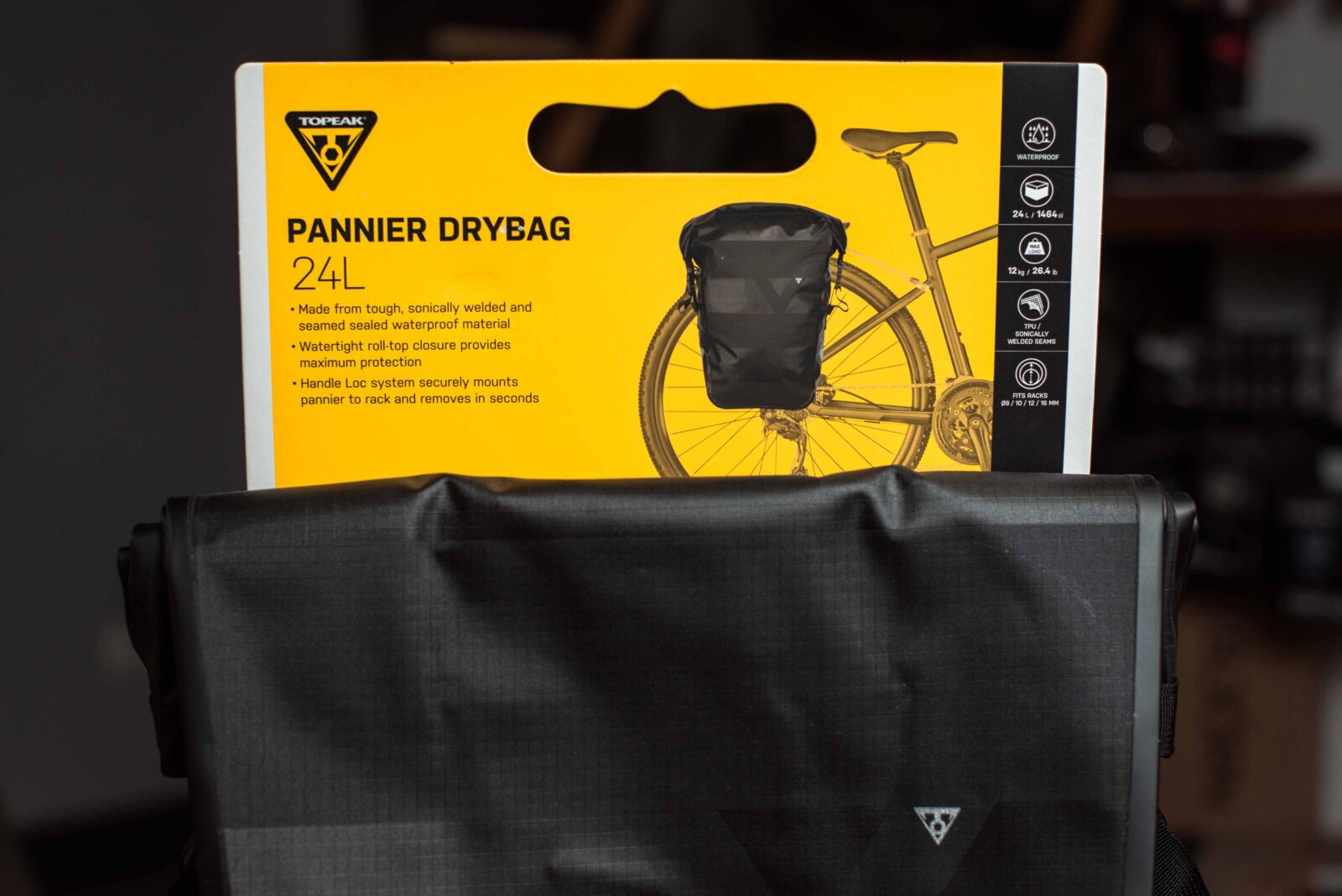Сумка на багажник Topeak Pannier DryBag Black