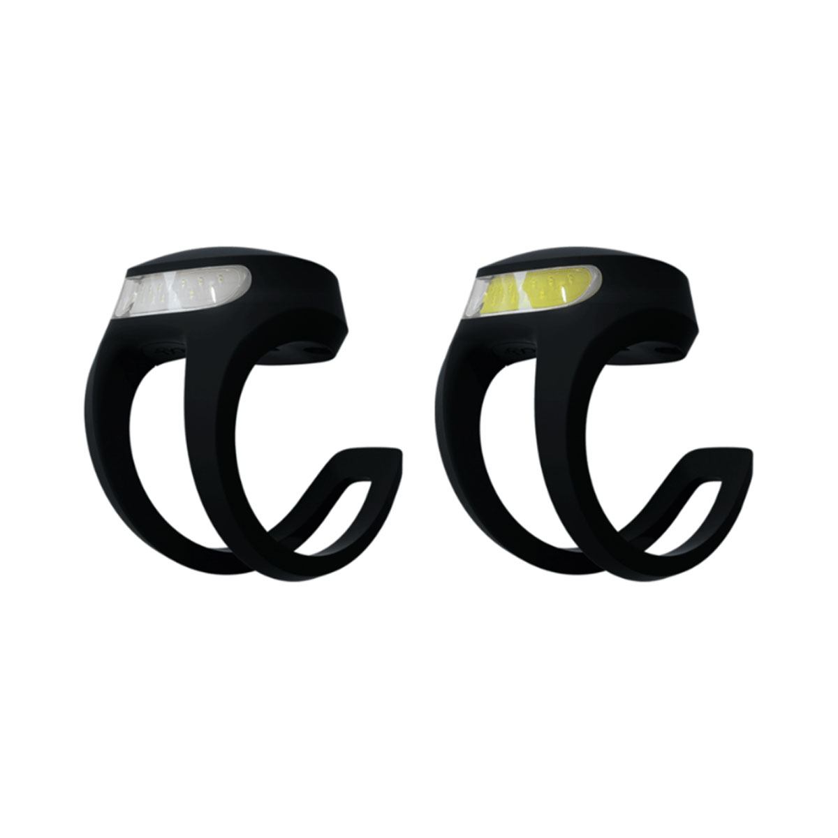 Комплект фонарей Knog Frog Twinpack Spider Black
