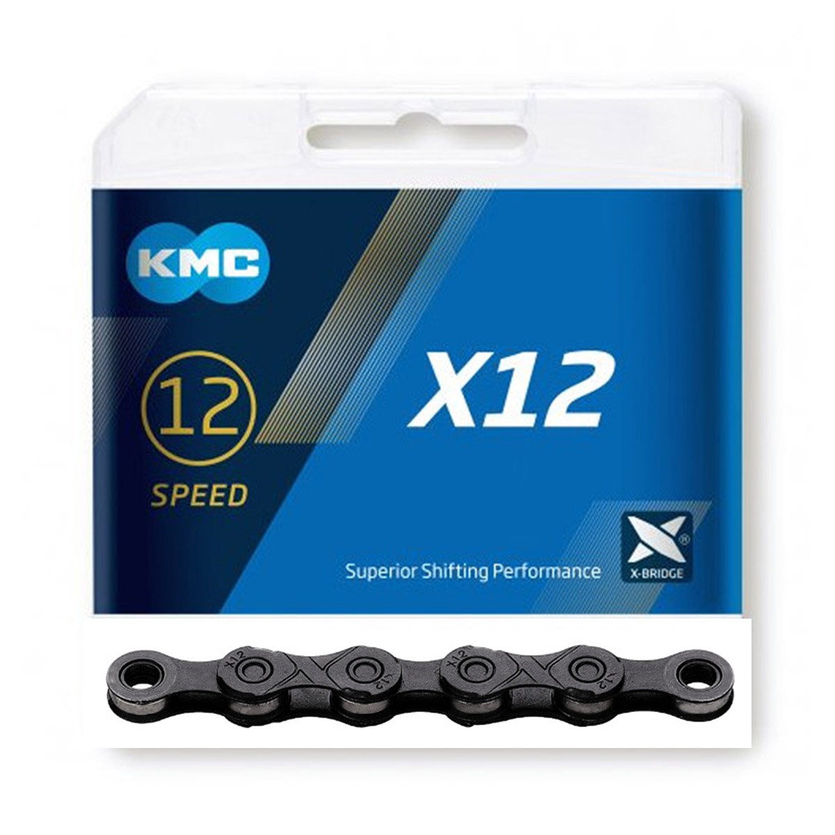 Цепь KMC X12 Black
