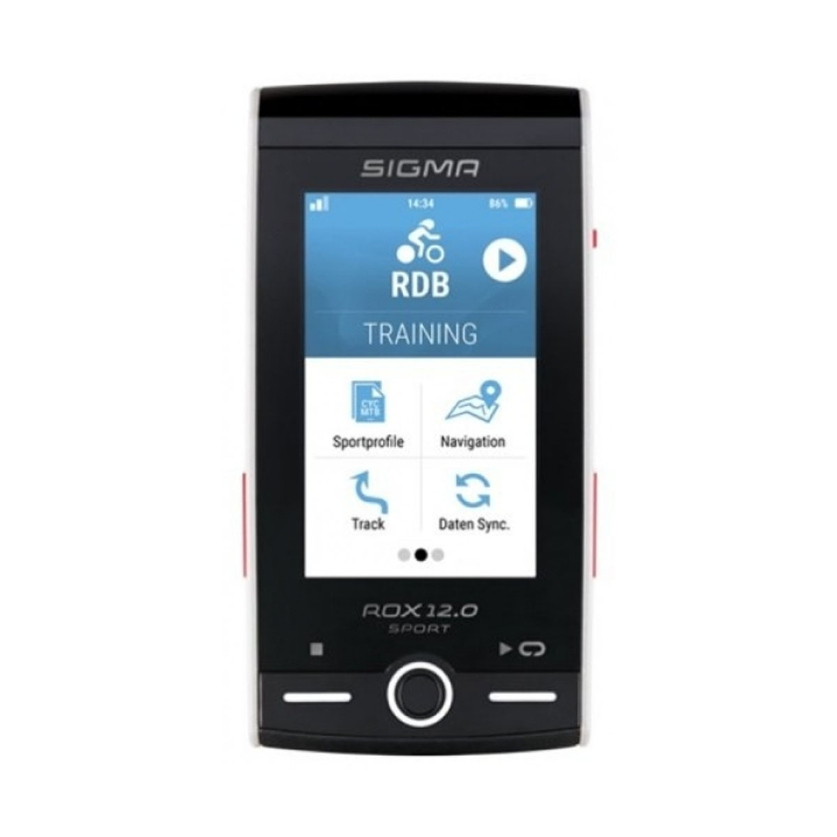 Велокомпьютер Sigma ROX 12.0 Sport Black