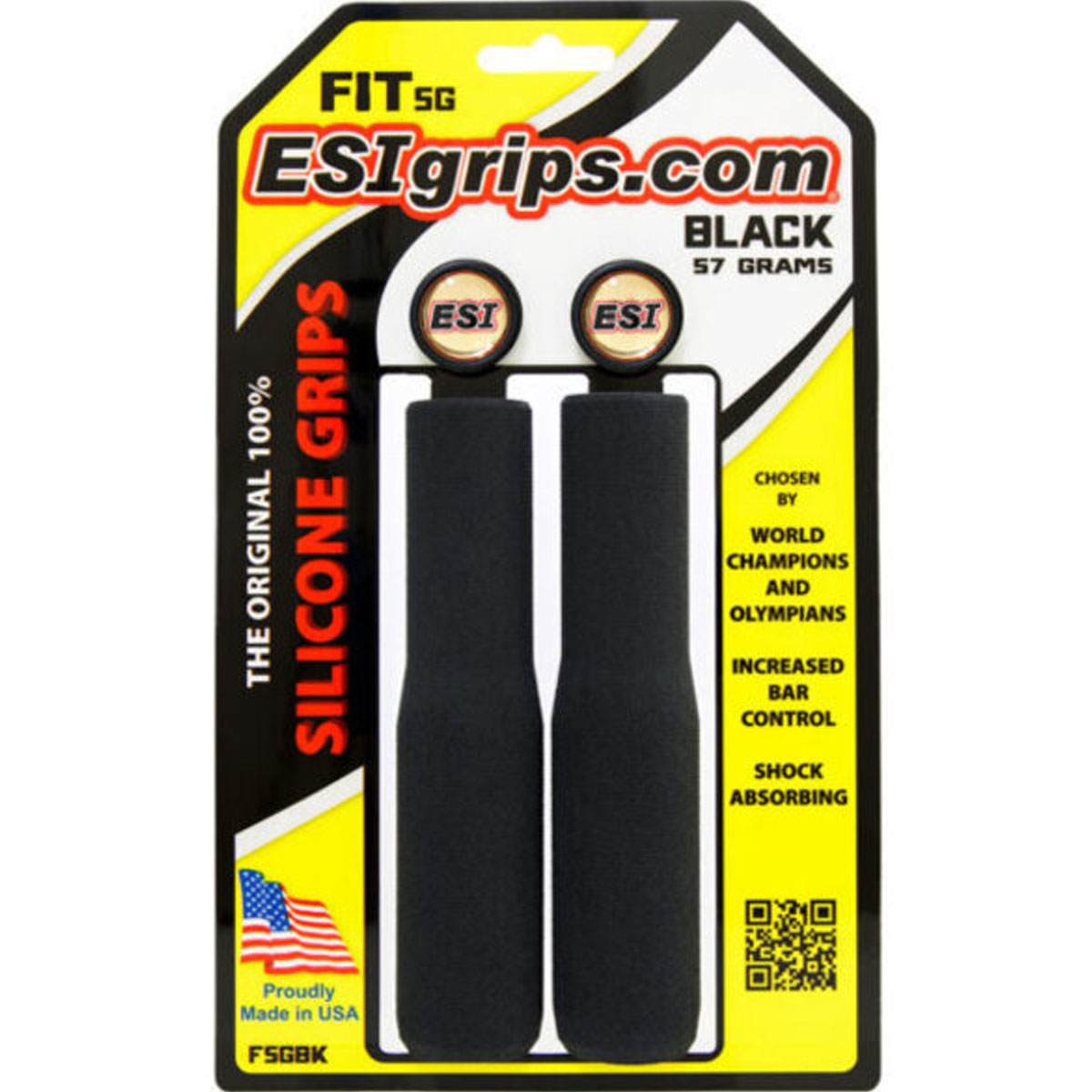 Грипсы ESI Fit SG Black