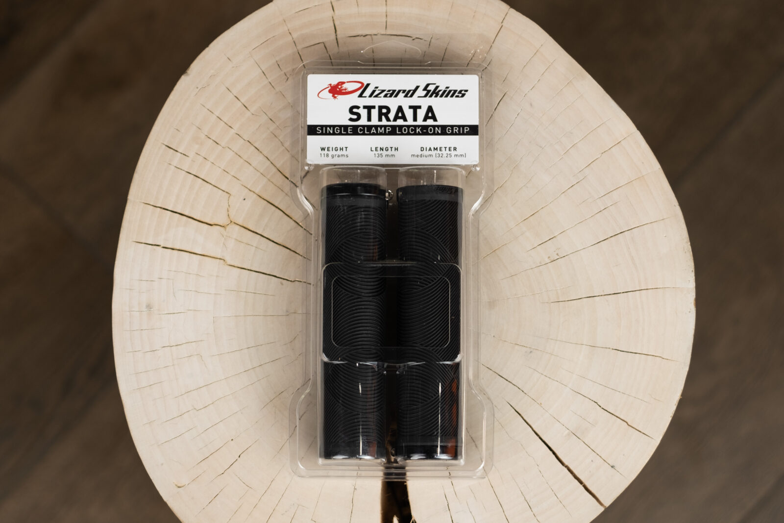 Грипсы Lizard Skins Strata Lock-On Jet Black
